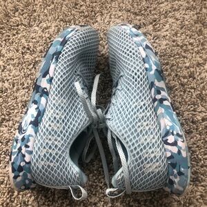 No Bull wild blue ocean athletic M 9 mesh honeycomb shoes